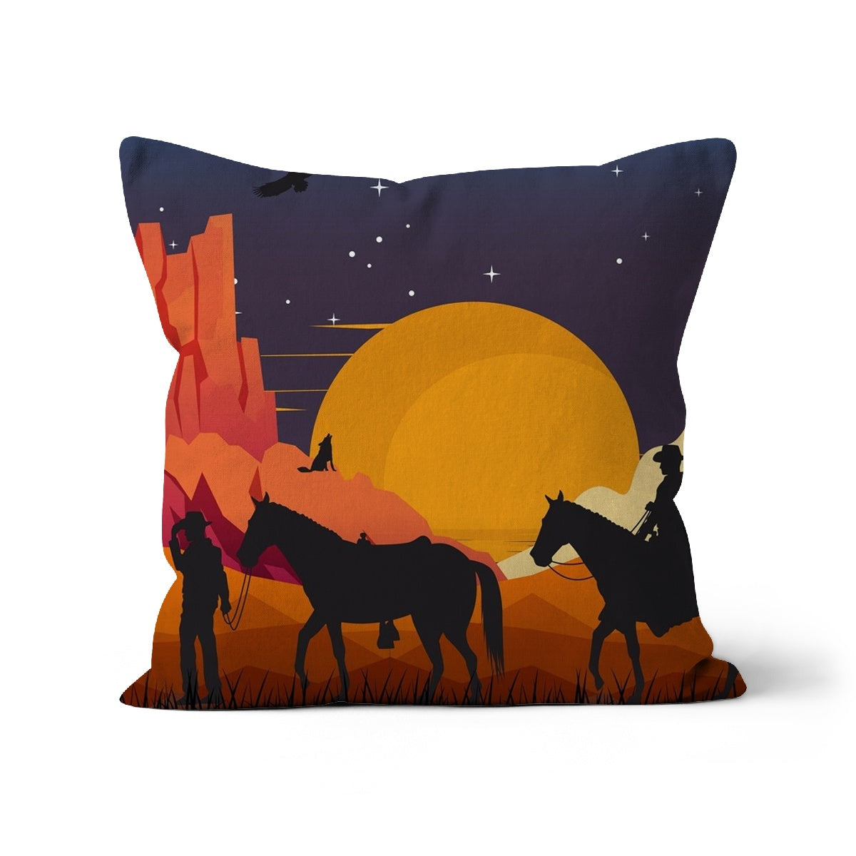 Western Nights Cushion Cover